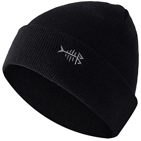 Bassdash Hiver Stretchy Knit Beanie Chapeaux Doux Chaud pour Hommes Femmes Léger Élégant Unisexe Bonnets à Revers