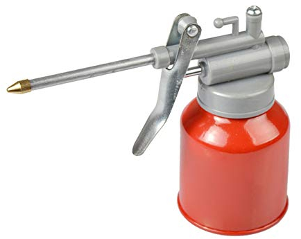 Kanister für Ölpumpe | Metallöler Hochdruckschmierung Kanister | Metall Hochdruck Schmiermittel Schmierung | Öl kann Ölfett aus Metall für Motor, pumpen