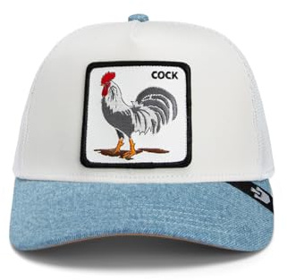 Goorin Bros. Trucker Cap Rooster Fan Instution White Weiß, Size:OneSize