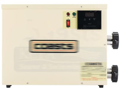 Termostato Scaldacqua Elettrico Da 11KW, Riscaldatore Elettrico Per Piscina, Temperatura Costante Automatica, Controllo Intelligente, Chiaro Display Digitale, Spegnimento Automatico, Protezione Multip