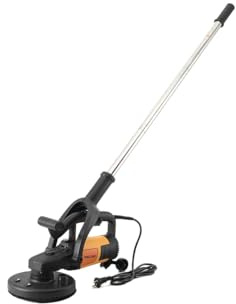 Lfhelper Betonschleifer mit Lange Handgriff, 3800W Elektrisch Trockenbauschleifer 6 Stufen 6000RPM Betonfräse Mauerfräse mit Ø 180mm Schleiftopf, 230V