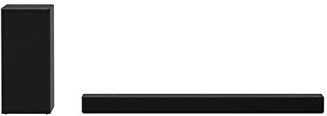 LG SPD7Y Soundbar TV 380W 3.1.2 Canali Meridian con Subwoofer Wireless, Bluetooth, Tecnologia DTS:X, Dolby Atmos, Dolby Digital, Audio Alta Risoluzione, AI Sound Pro, Ingresso Ottico, USB - Nero