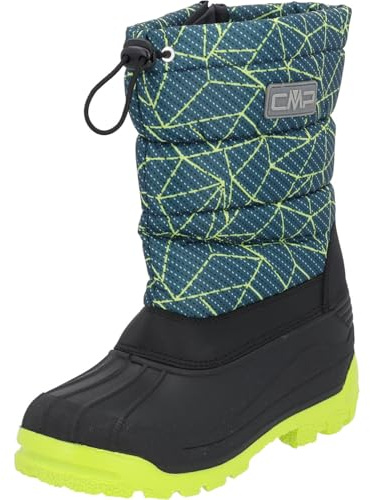 CMP Unisex Kinder Kids Sneewy Snowboots Walking Shoe, Deep Lake Acido, 32 EU