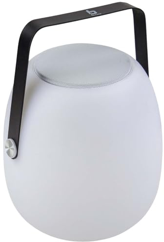 Bo-Camp - Industrial Collection - Lampe de table - Wade - Avec haut-parleur Bluetooth - Rechargeable