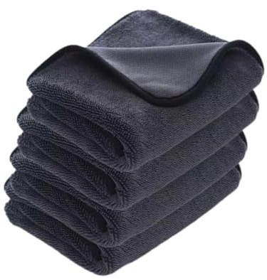 Totalclean Chiffon Magique XXL en Microfibre Pour Voiture et Moto - Serviette De Nettoyage Auto Sans Trace, Lavettes Réutilisables 50*60