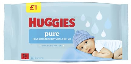 Huggies 48 Pure Baby Wipes