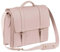 Schoolmaster modern classic - rose, moderne Lehrertasche & Aktentasche aus echtem Leder, viele Innenfächer, Laptoptasche, Umhängetasche & Ledertasche für Damen