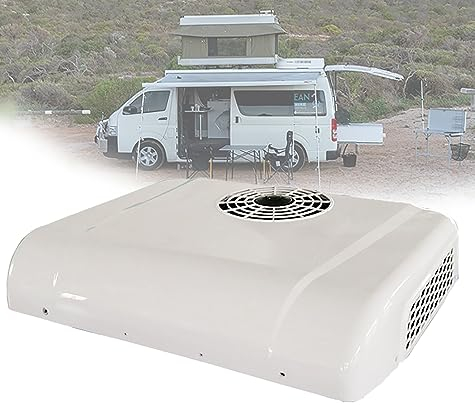 RV Air Conditioner 12V/24V Dc Parking Air Conditioning, Ultra Thin Car Roof Air Conditioner Is Camper Air Conditioner, Heat And Cool, Rv Ac Unit, For Suv Motorhome Truck Camper Van Caravans
