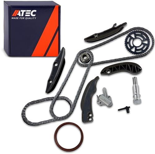 ATEC Germany Juego de cadena de distribución con piñón incl. juntas Compatible con BMW Serie 1, Serie 2, Serie 3, Serie 4, Serie 5, X1, X3, X5, MINI, TOYOTA AURIS, AVENSIS, RAV 4, VERSO