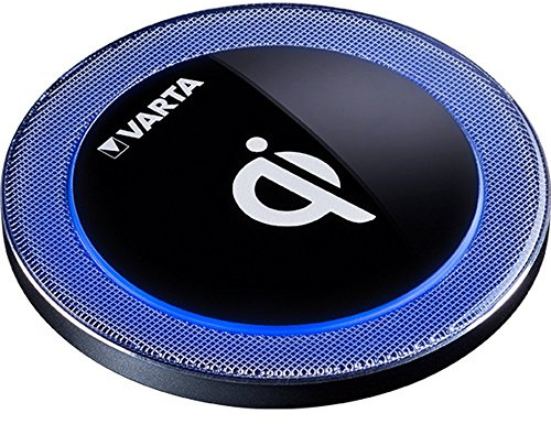 Varta 59018 Caricabatterie Wireless - per Smartphone e dispositivi con Standard Qi