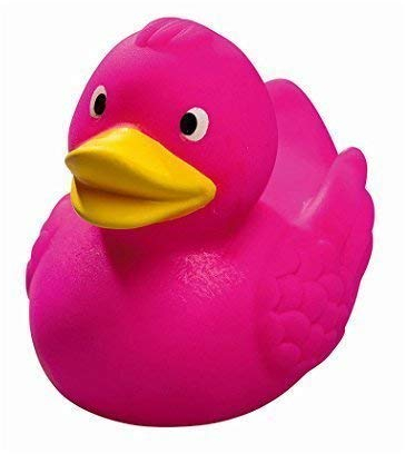 Quietsche-Ente Quietscheente Badeente Bath Duck rosa pink