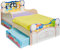 Bluey Toddler Bed with Underbed Storage Drawer,(approximate) 143cm (L) x 77cm (W) x 63cm (H),14363.AA0.0000
