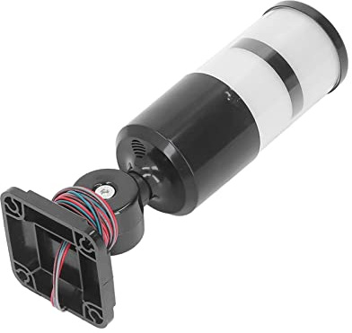 Lampe d'avertissement Industrielle, Colonne de Lampe LED Fixe à 2 Couches Haute luminosité, Tour de Signalisation pour Utilisation sur Chaîne de Montage (12‑24 VCC Universel)