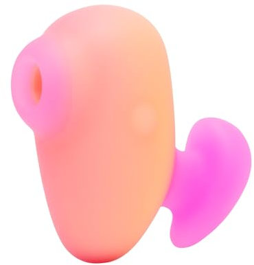 ROMP Kiss Giocattolo di Aspirazione Clitoridea - Succhiatore di Clitoride Tecnologia Pleasure Air - Vibratore da Dito con 3 livelli di Intensità - Impermeabile IPX7 - Ricaricabile via USB