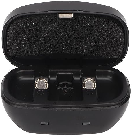 Leapiture Caja Cargador Batería Para Audífono Recargable Por USB, 312 Pilas Botón Con Capacidad De 155 Mah Para Usuarios De Amplificador Auditivo