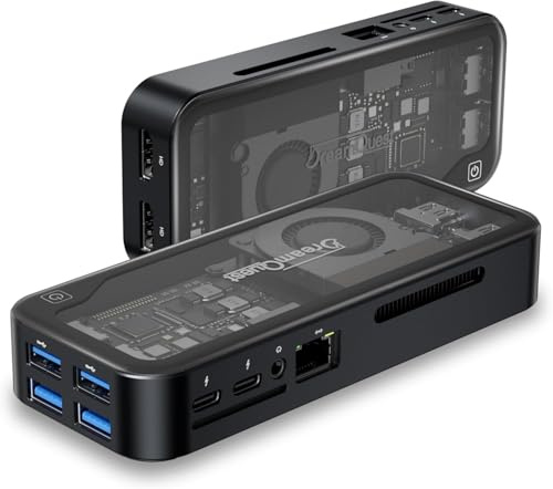 DreamQuest Mini PC Windows 11 Pro [High-Speed DDR5], Intel 12th N95(Up To 3.4GHz),Mini Desktop Computer 12GB DDR5 RAM 512GB M.2 SSD Supports 2*USB C |2*HDMI 4k@60Hz |4*USB 3.2 |LAN|WIFI 6 | BT5.3