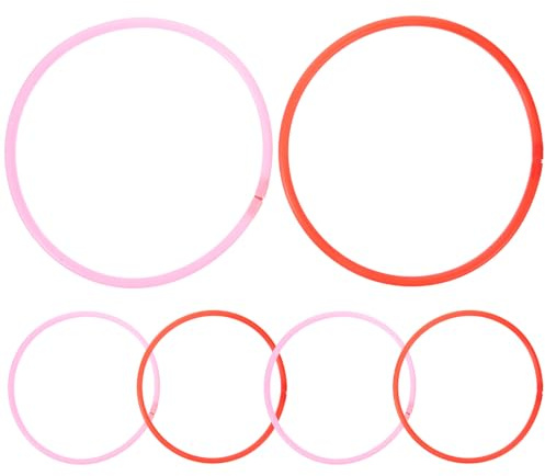 SUPVOX Anillos Flotantes para Plantas Acuáticas 6 Pcs, Anillo de Alimentación para Peces de Lenteja de Agua, Diámetro 16 Cm, Material Plástico Reutilizable, Accesorio para Color