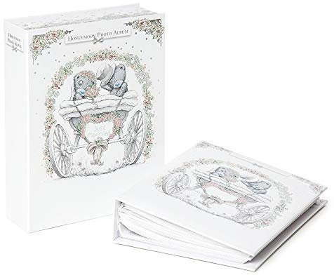 Me to You Me to You Tatty Teddy Honeymoon Album-160 Photos, 6 x 4, White