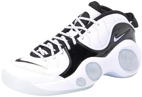 Nike Unisex Air Zoom Flight 95 Sneaker, Black/White/Football Grey/Multi-Color, 43