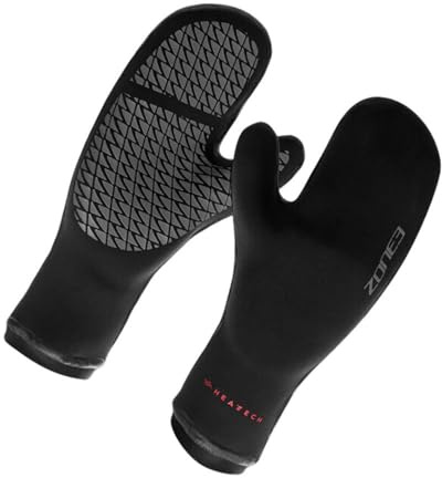 ZONE3 Thermo – Tech simvantar designade för att ge värme, perfekt för utomhusaktiviteter / simning, unisex simhandskar