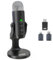 zealsound USB Mikrofon, 2.4GHz Drahtloses Mikrofon für iPhone Handy Android, Schnurloses Kondensator Desktop Microphone mit Rauschunterdrückung,Stum, für Podcast,ASMR,Gaming, aufnahmen, k66 kabellose