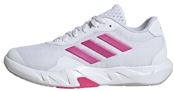 Adidas Amplimove Trainer Shoes, Scarpe da Ginnastica e da Allenamento Donna, Ftwr White Shock Pink Grey Two, 37 1/3 EU