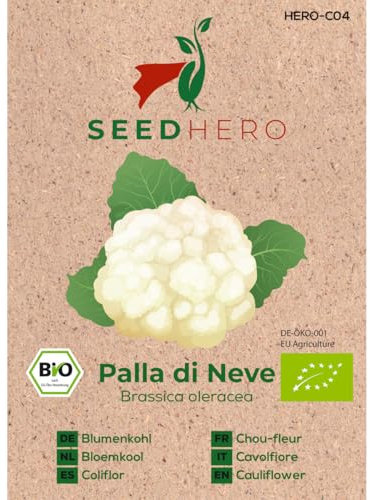 Seedhero BIO Blumenkohl Palla di Neve Samen