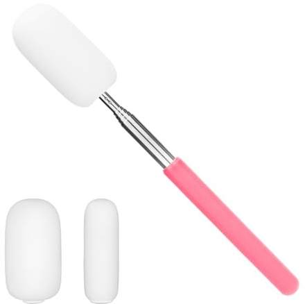 Esponja Telescópica para Cerámica, Esponja Retráctil para Arcilla con Extensión de hasta 72cm (Rosa)