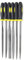 6 Pieces Mini Hand Files Set Wood Rasp with Comfortable Hand Grip Handles for Woodwork Shaping Diamond Metal and Hobby Projects