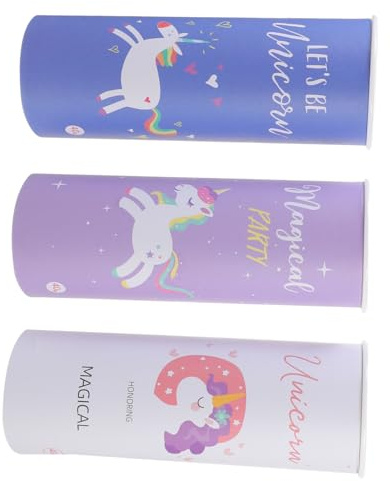 Vaguelly 3piezas Servilletas De Unicornio De Dibujos Animados Papel De Decorativo Servilletas De Fiesta