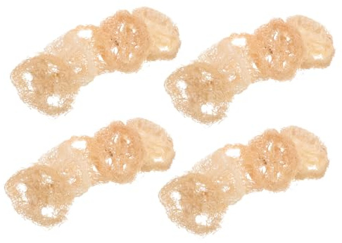 SUPVOX 24PCS Natural Loofah Chew for Small Animals Rabbit and Guinea Pig Dental Care Oral Health Molar Snacks for Hamsters Gerbils and Dwarf Pets Cage Enrichment Accessories