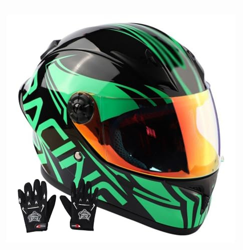 Barn Motocross Integralhjälm ECE-Godkänd Barn Dirt Bike ATV Gokart Hjälmar Scooter Hjälm Motorcykel Barnhjälmar Motorcykel 3-12 År 5,L/(51~52cm)