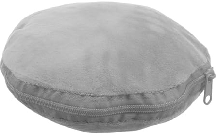 TOYZFRIENDY Funda de Vellón para Calentar Manos Redonda Cremallera para Calentador de Manos Eléctrico Aislante para Invierno Oficina Hogar y Escuela