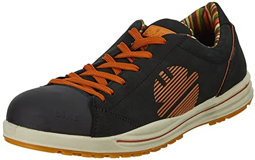Dike - Glider Garish S3 Zapato de Trabajo, Seguridad Zapatilla de Dike Negro