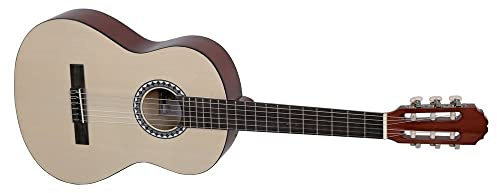 GEWA konsertgitarr Basic Plus, klassisk gitarr, lock gran, kropp lind, 3/4, natur