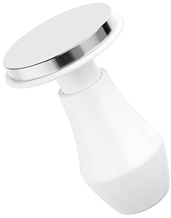 Normcore Kaffee Tamper 53.3mm - Weiß Druckregulierender - Barista Stempel mit 15lb / 25lb /30lbs Anpressdruck - Aluminiumgriff Matte (Durchmesser Ø 53,3mm)