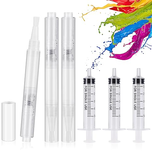 Thinp 6-Piece Touch Up Paint Pen Set, Paint Touch Up Pens for Walls, Furniture, Cabinets, Stains, Scratches Repair (6)