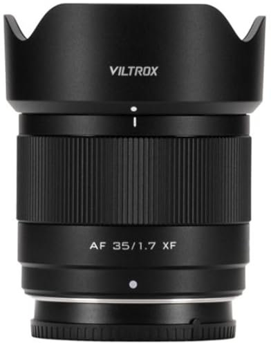 VILTROX 35mm F1.7 X Mount APS-C para Fuji X Mount Objetivo Autofoco,AF 35mm f/1.7 X Lente de Distancia Focal Fija con Gran Apertura para Fuji X-Pro2 X-T3 X-T10 X-T30 X-T200 X-H2 X-T5 X-S20 X-T50