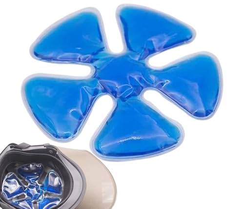 Bolsa de Hielo para Casco | Almohadilla Fría Reutilizable Para Cascos | Almohadilla Refrescante Reutilizable para Deportes al Aire Libre Ciclismo Senderismo Acampada