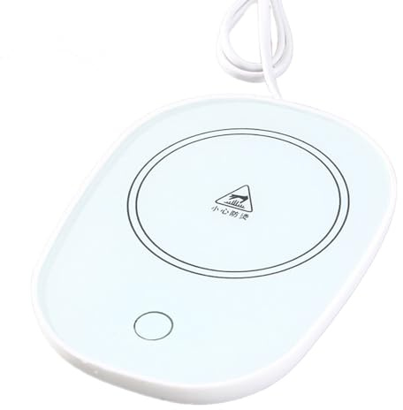 Itkcozcg 55 ℃ Tobe À Température Constante Tasse De Café Chaud Tasse Chauffage Chauffage De Padis À Boisson Chaude Montagne Multifonction pour Le Bureau USB Chauffante