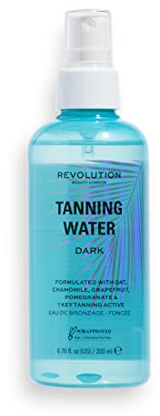 Revolution Beauty, Self Fake Tanning Water, Dark, 200ml