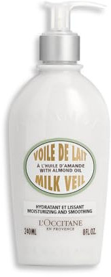 L'OCCITANE - Velo de leche de almendra - 240 ml - Fabricado en Francia