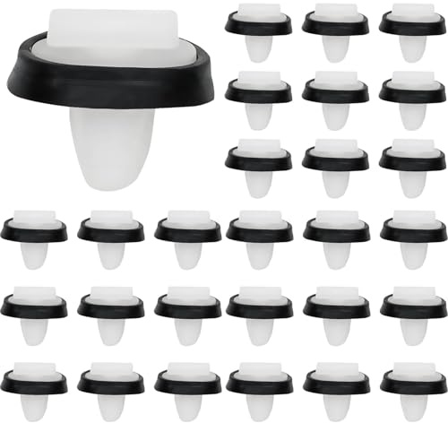 ANBOO 100 Pièces Clips de Fixation Voiture 71728806 856543, Clips D'Attachement D'Enduit de Porte Automobile Pour Fiat Ducato Boxer Transit Custom 9m Agrafe Panneau de Porte