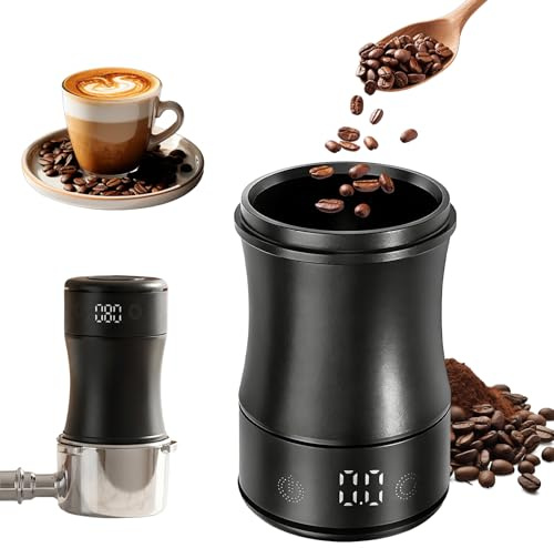 Báscula Café Barista 0.1g Precisión con Vaso Dosificador 58mm