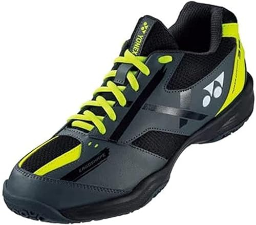 YONEX Power Cushion 39 Badmintonschuhe (dunkelgrau) (us_Footwear_Size_System, Erwachsene, Herren, Numeric, Medium, Numeric_6), Schwarz, 38 EU