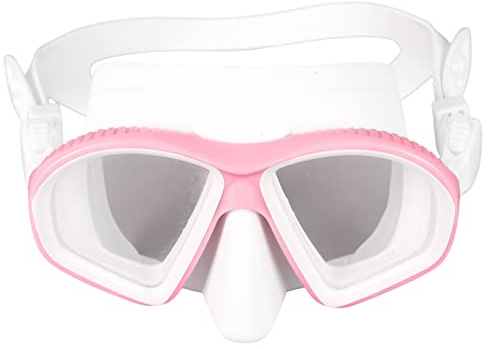 KJAOYU Kids Swimming Goggles Swim Mask,Kids Swimming Goggles All Dry Type Silicone Unisex Child Swim Goggles for Boys and Girls Black(Pink)