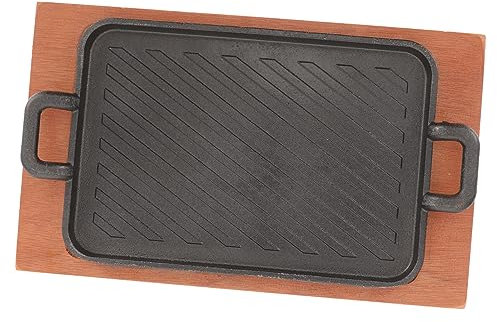 BESPORTBLE Ensemble De Poêles À Griller Antiadhésives - Plaque Teppanyaki - Poêle - Poignée Robuste - Plaque De Cuisson