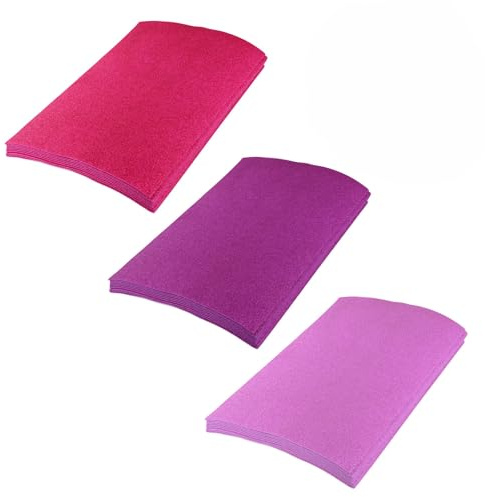 30 Fogli di 3 Colori A4 Carta Glitter, 280 g/m² Autoadesivo Carta Colorata, EVA Cartoncino Glitterato Spugna, Piastre in Gomma Espansa per Artigianato Fai da Te Scrapbooking Bricolage Design