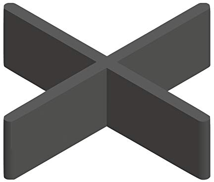 150 Stück GalaPower 2 mm Fugenkreuze für Terrassenpflaster, 10 mm Bauhöhe