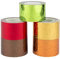 Ideen mit Herz Deko-Klebeband, 30mm x 5m, 5 Rollen | Washi Tape | Masking Tape | Dekoband | Laseroptik, gelasert, Hologramm, Holografie, 5 Farben